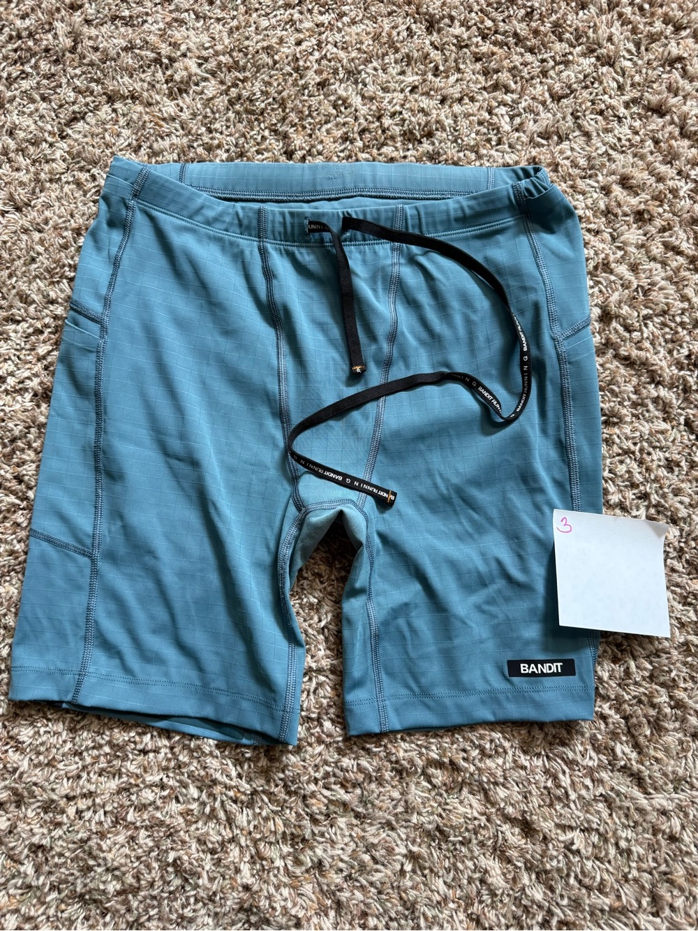 Bandit Teal Men’s Gridlock Half Tight